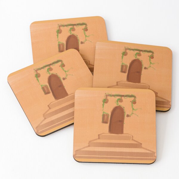 Item preview, little doors series: terracotta designed and sold by Clara  Memmoli.