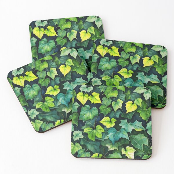 Item preview, Poisonous Ivy Botanical Pattern Background - Greenery Leaves Décor designed and sold by SassyArtistry.