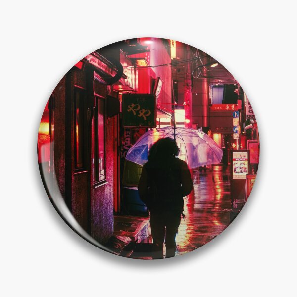 Item preview, A Man Walking on Tokyo Street in the Rain  designed and sold by digitalgull.