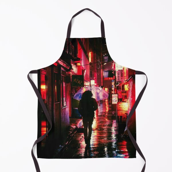 Item preview, A Man Walking on Tokyo Street in the Rain designed and sold by digitalgull.