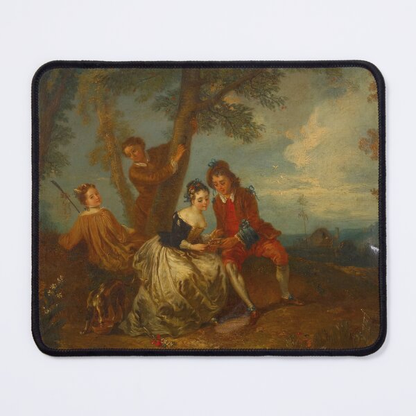 Item preview, jean antoine watteau paintings jean antoine watteau artwork poster designed and sold by Rayscompany.