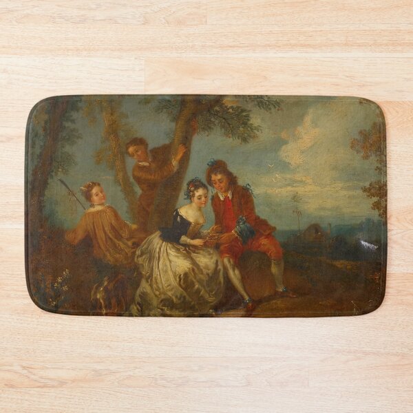 Item preview, jean antoine watteau paintings jean antoine watteau artwork poster designed and sold by Rayscompany.