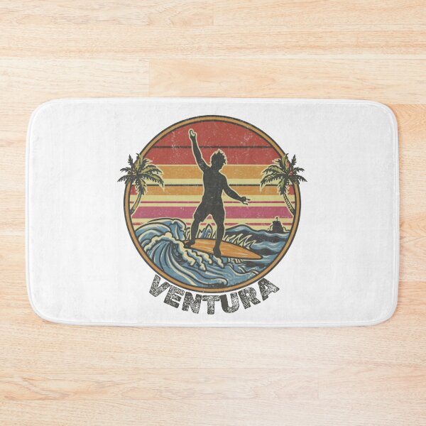 Item preview, Ventura, California | Surfer guy with palm trees designed and sold by CircinusStore.