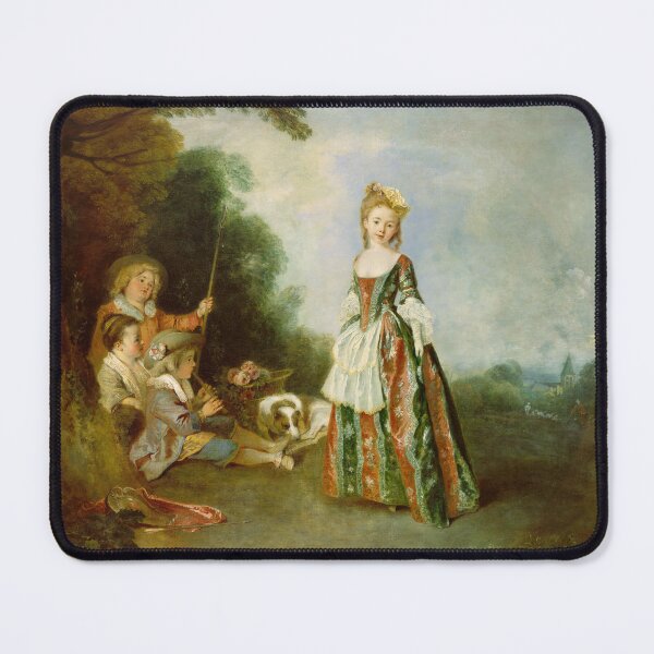 Item preview, jean antoine watteau paintings jean antoine watteau artwork 1684 1721 designed and sold by Rayscompany.
