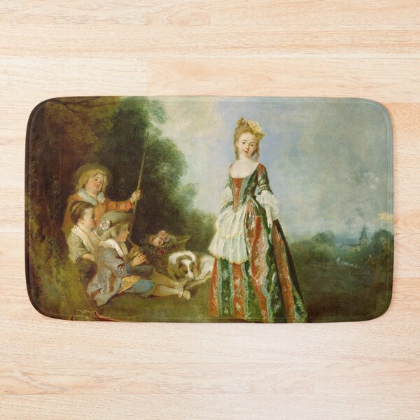 Item preview, jean antoine watteau paintings jean antoine watteau artwork 1684 1721 designed and sold by Rayscompany.