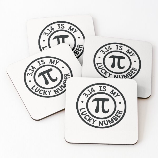 Item preview, 3.14 Is My Lucky Number Funny Pi Day Math designed and sold by jaygo.
