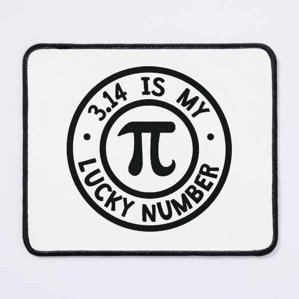 Item preview, 3.14 Is My Lucky Number Funny Pi Day Math designed and sold by jaygo.