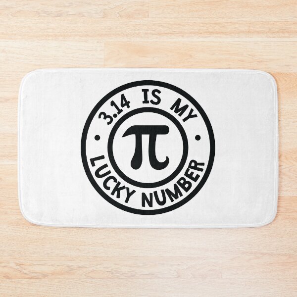 Item preview, 3.14 Is My Lucky Number Funny Pi Day Math designed and sold by jaygo.