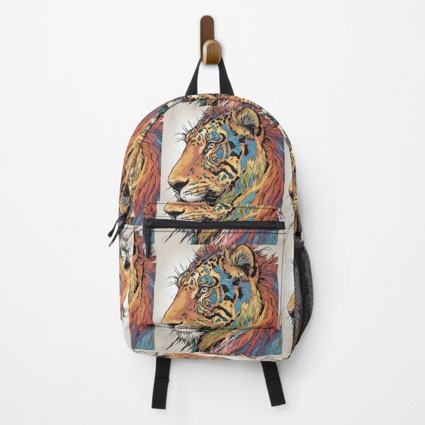 Item preview, Comic series, color drawing of a lion (head) designed and sold by janjacbu.