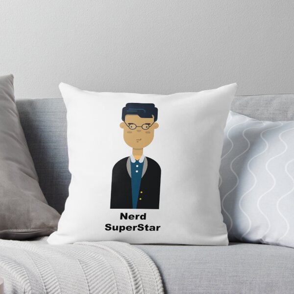 Item preview, Nerd SuperStar illustrated character and maybe your secret avatar designed and sold by Been2Canaan.