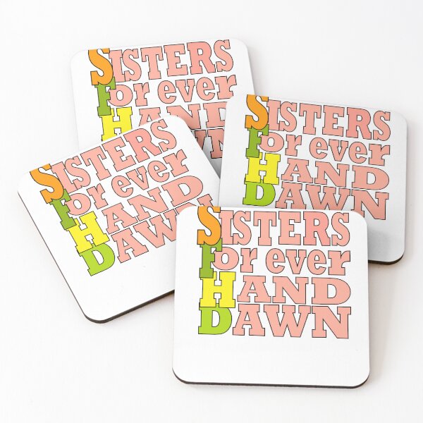 Item preview, Sisters for ever hand down designed and sold by DesignNadine.