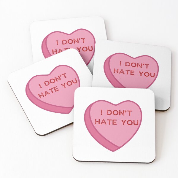 Item preview, Valentine Conversation Heart Candy I Don't Hate You designed and sold by womenagerie.