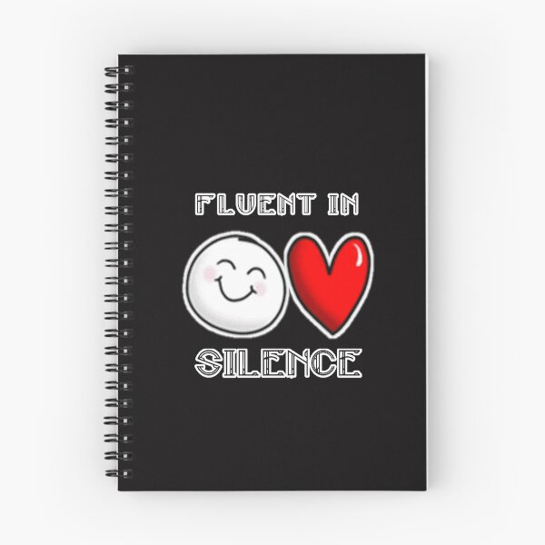 Item preview, fluent in silence designed and sold by Aiyinyangart.