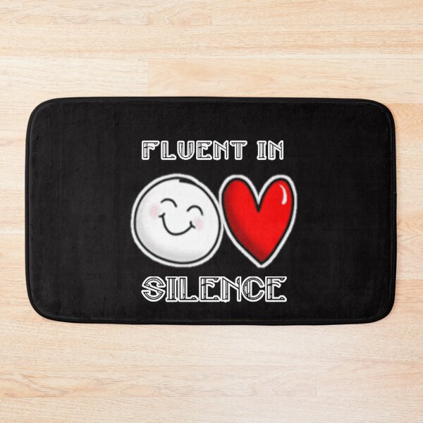 Item preview, fluent in silence designed and sold by Aiyinyangart.