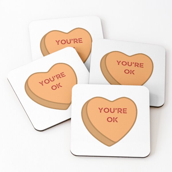 Item preview, Valentine Conversation Heart Candy You're OK designed and sold by womenagerie.