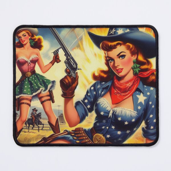 Item preview, Vintage Western Girls designed and sold by PulpVintage.