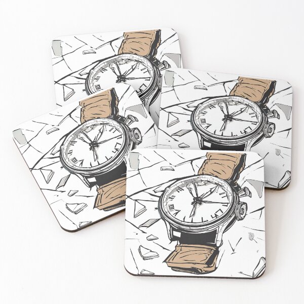 Item preview, time is up broken time designed and sold by Taptapshop.