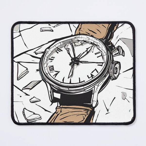Item preview, time is up broken time designed and sold by Taptapshop.