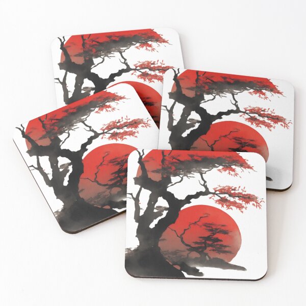 Item preview, Eternal Guardian: Old Tree Bathed in Red Moonlight designed and sold by Digistorma.