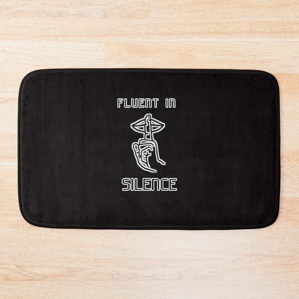 Item preview, fluent in silence designed and sold by Aiyinyangart.