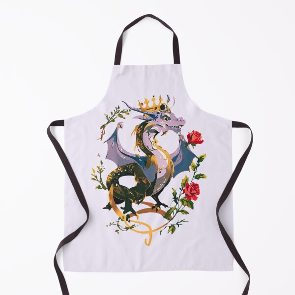 Item preview, Bloom of the Enchanted Beast Dragon and Roses designed and sold by NAFDesigns.