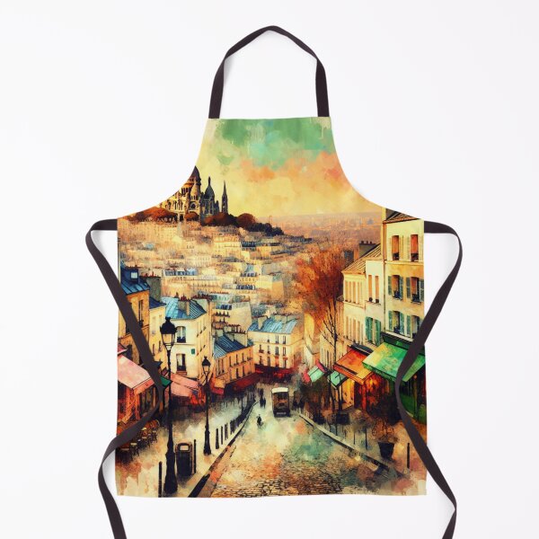 Item preview, Esquisse Bohème: Una interpretación abstracta de Montmartre designed and sold by FrescoDesign.