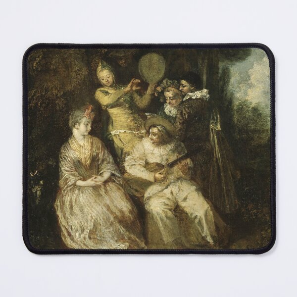 Item preview, jean antoine watteau paintings jean antoine watteau artwork 1684 1721 designed and sold by Rayscompany.