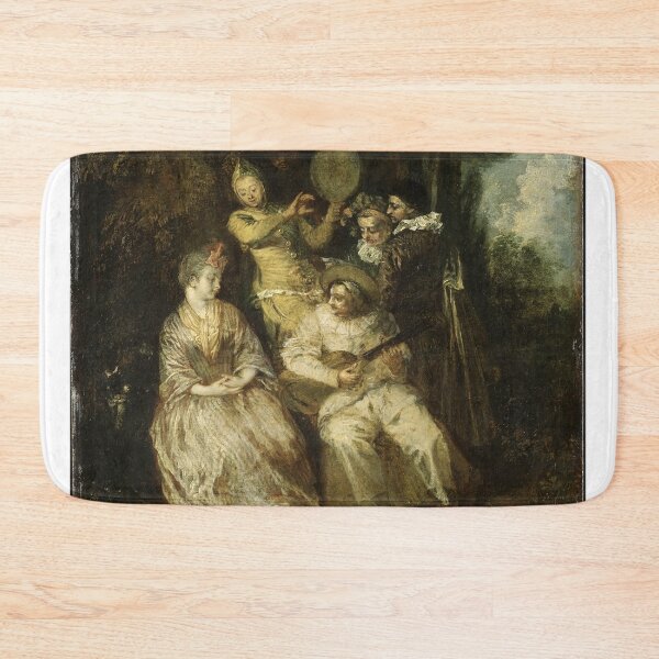 Item preview, jean antoine watteau paintings jean antoine watteau artwork 1684 1721 designed and sold by Rayscompany.