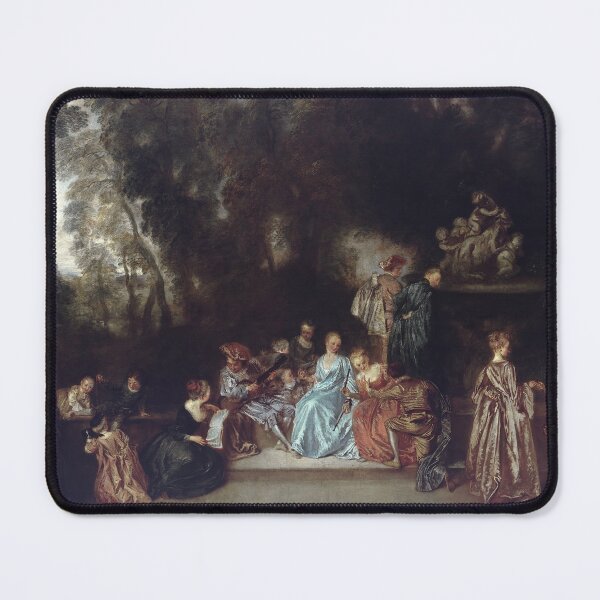 Item preview, jean antoine watteau paintings jean antoine watteau artwork 1684 1721 designed and sold by Rayscompany.