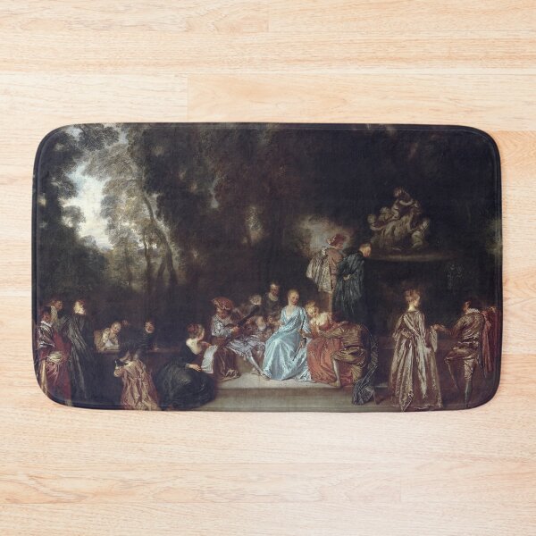 Item preview, jean antoine watteau paintings jean antoine watteau artwork 1684 1721 designed and sold by Rayscompany.