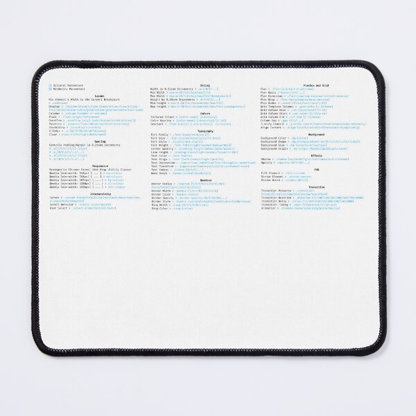 Item preview, TAILWIND CSS Cheat Sheet - 200+ Computer Classes  designed and sold by Le Cafe  Code.