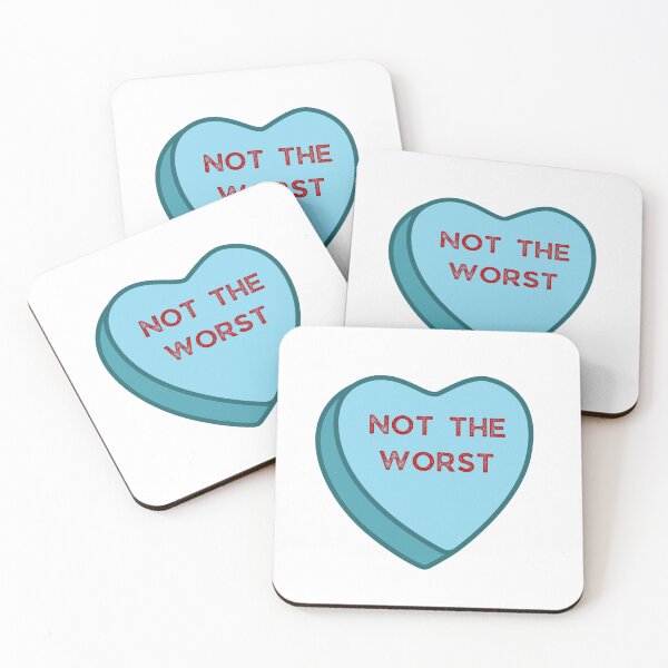 Item preview, Valentine Conversation Heart Candy Not the Worst designed and sold by womenagerie.