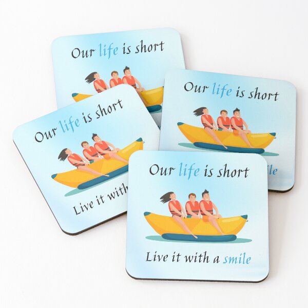 Item preview, Life is short so smile designed and sold by Doc500Club.