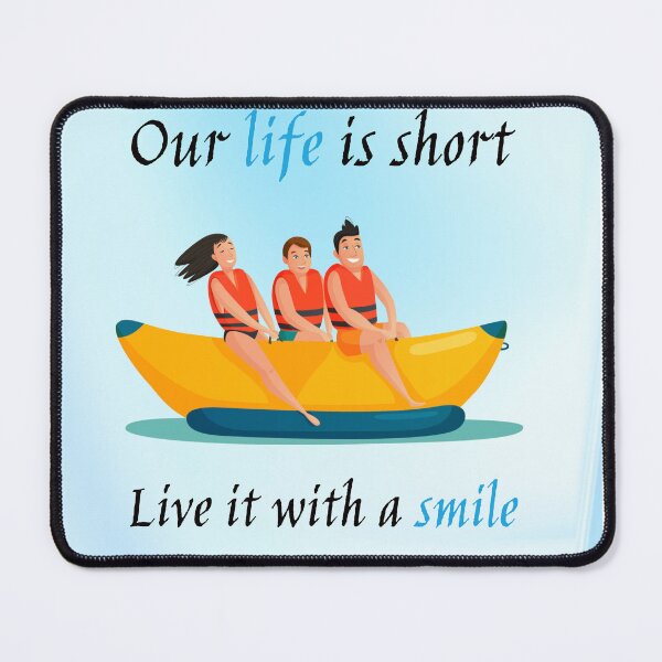 Item preview, Life is short so smile designed and sold by Doc500Club.