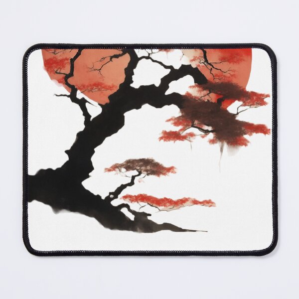 Item preview, Serenade of Shadows: Ancient Tree beneath Crimson Moon designed and sold by Digistorma.