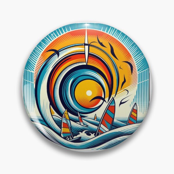 Item preview, Funky Windsurfing Rush Hour designed and sold by VistaMar.