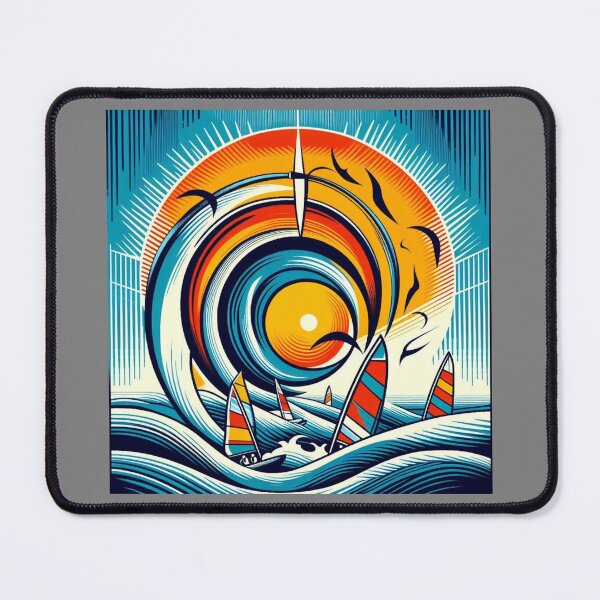 Item preview, Funky Windsurfing Rush Hour designed and sold by VistaMar.