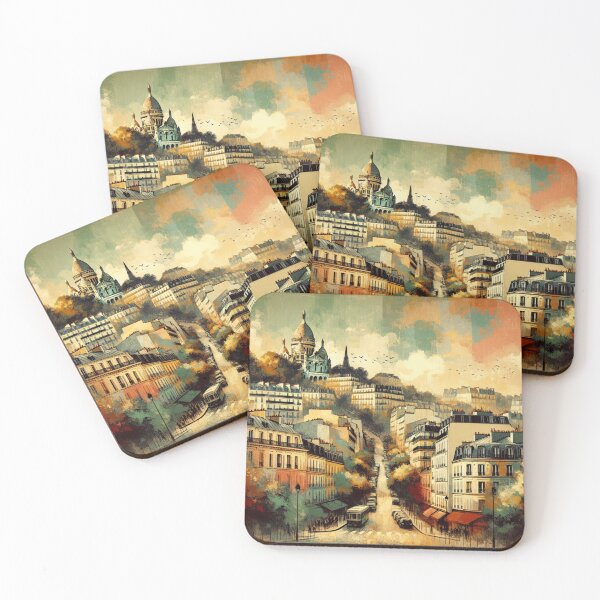 Item preview, Esquisse Bohème: Montmartre designed and sold by FrescoDesign.