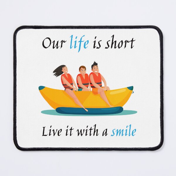 Item preview, Life is short so you should smile designed and sold by Doc500Club.