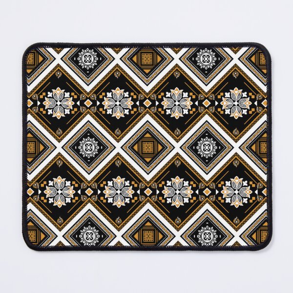 Item preview, Flower Geometric Black Colorful #35 designed and sold by Pawimon.