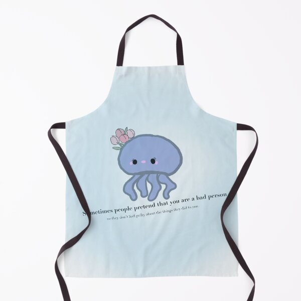 Item preview, A jelly fish quote with blue aura designed and sold by vanvanxoxo.