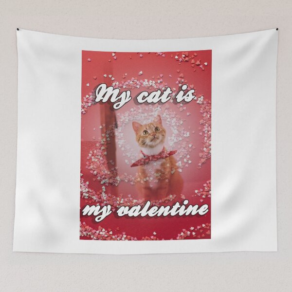 Item preview, my cat is my valentine designed and sold by ciapus4.