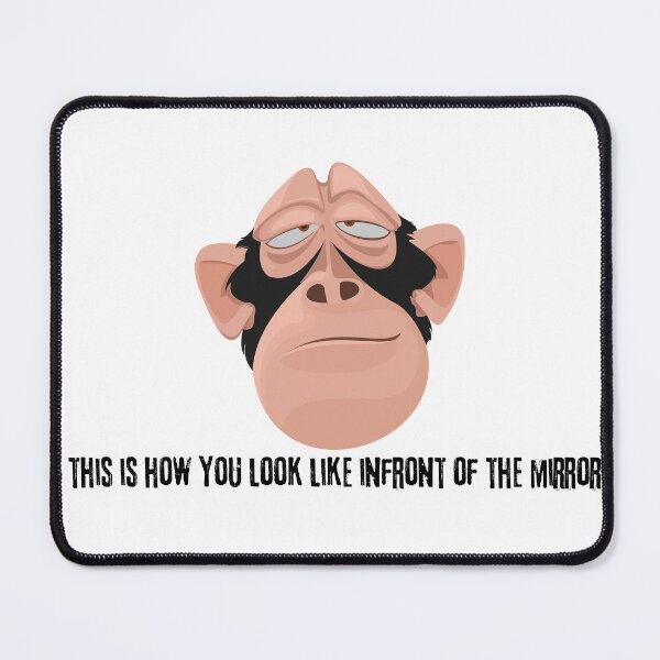 Item preview, Mirror Reflection: Monkeying Around Reality designed and sold by the-x-designs.