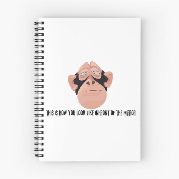Item preview, Mirror Reflection: Monkeying Around Reality designed and sold by the-x-designs.