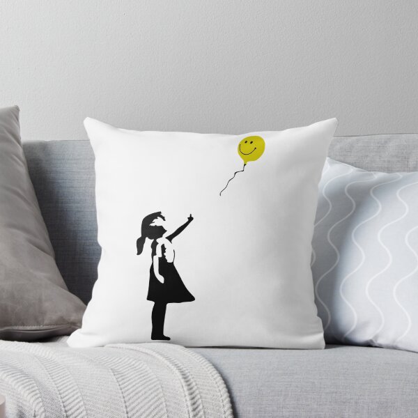 Item preview, Girl Silhouette Flicking off Her Lost Balloon designed and sold by Goodmanmedia.