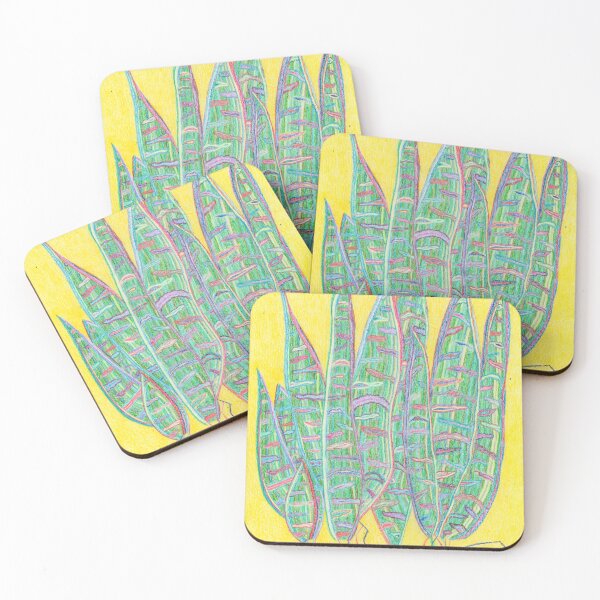 Item preview, Psychedelic Snake Plant designed and sold by eliselancaart.