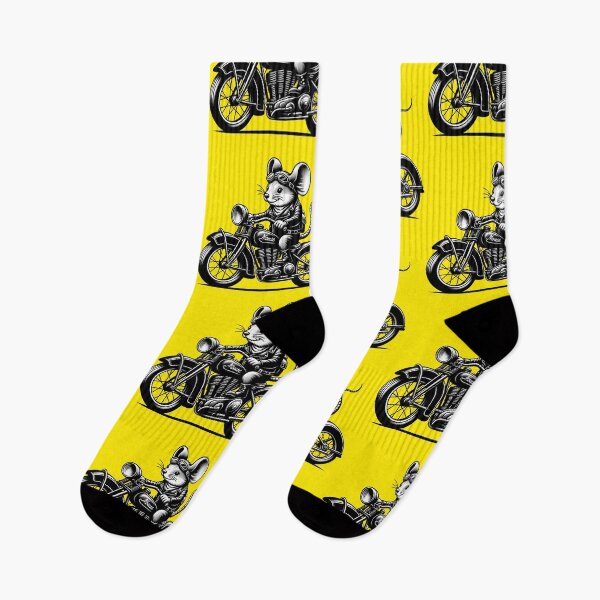 Item preview, Mouse on a Motorcycle | Vintage | Biker designed and sold by AngryBlackDog.