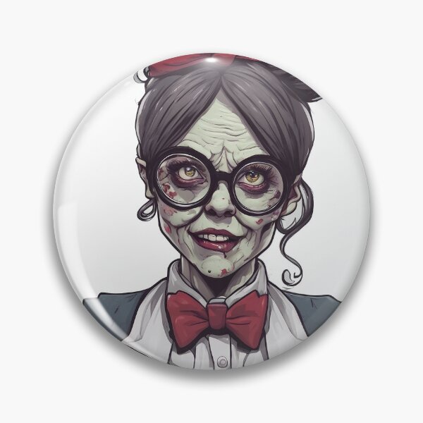 Item preview, zombie bookkeeper designed and sold by DarkHues.
