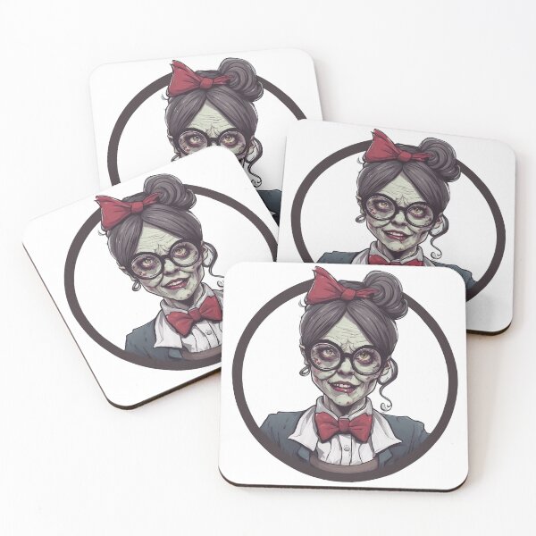 Item preview, zombie bookkeeper designed and sold by DarkHues.