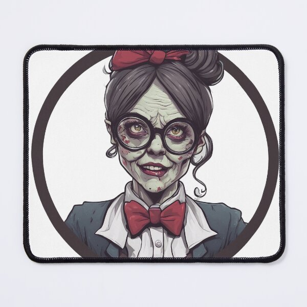 Item preview, zombie bookkeeper designed and sold by DarkHues.